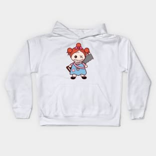 Creepy Doll Kids Hoodie